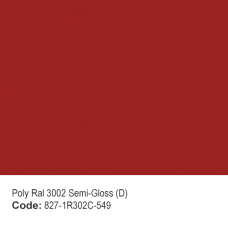 POLYESTER RAL 3002 Semi-Gloss (D)